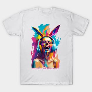 Girl and Vivid Colour T-Shirt